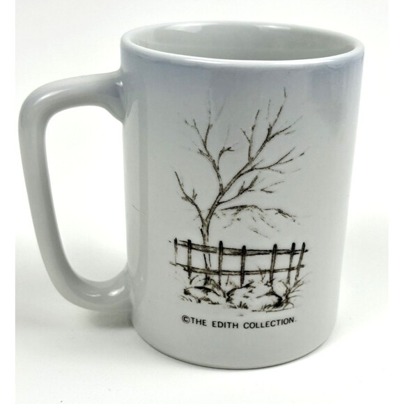 VTG Otagiri Japan Edith Collection Embossed Mug Dairy Cow Calf Pasture Farm - Picture 5 of 10